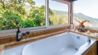 The Taurus Suite bath and mountain view